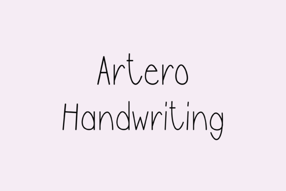 Artero: A Handwritten Typeface That Brings Life to Editorial Layouts