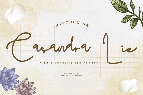 Casandra Lie: The Script Typeface for Authentic Campaigns