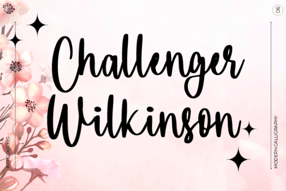 Challenger Wilkinson: A Handwritten Typeface for Modern Web Design