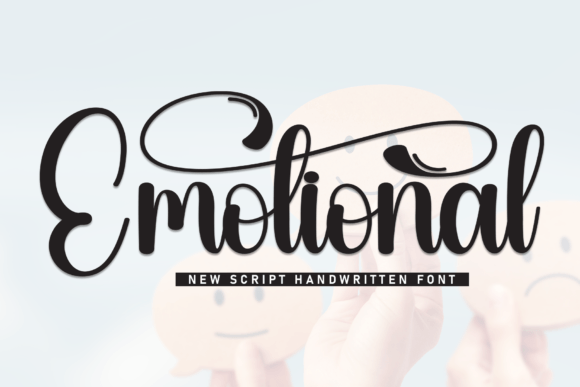 Emotional: A Handwritten Typeface That Elevates Editorial Design