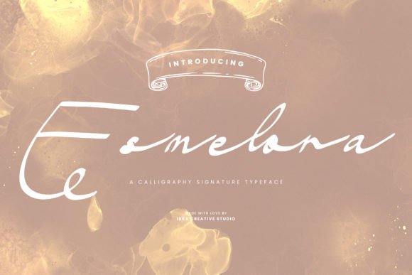 Esmelora: The Perfect Script Font for Handmade Brands
