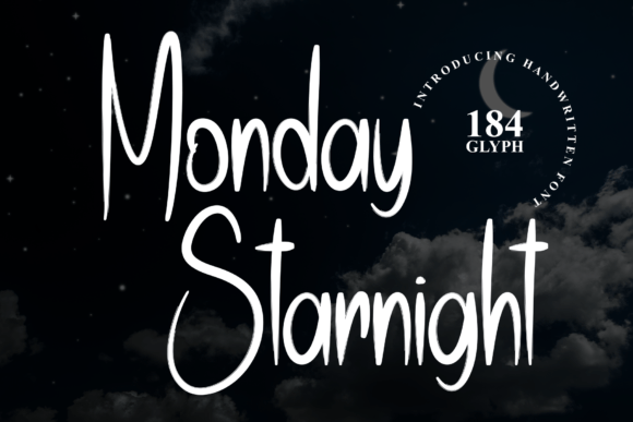Monday Starnight: A Sweet Handwritten Typeface for Web Design