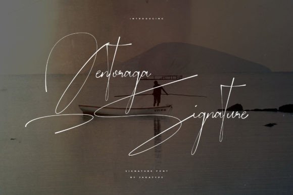 Qentoraga: A Script Font for Elevated Editorial Design