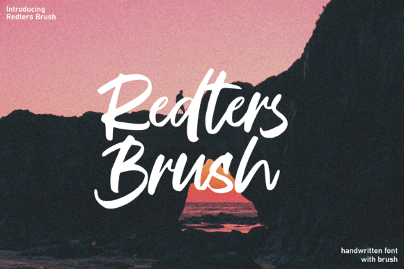 Redters Brush: The Handwritten Font That Builds Trust for Small Businesses