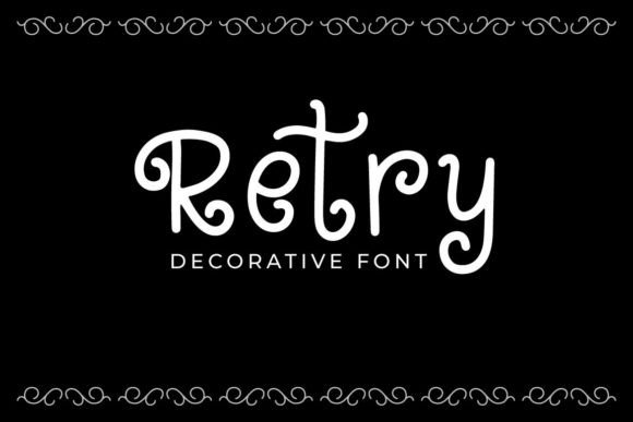 Retry: The Handwritten Typeface That Brings Your Crafts to Life