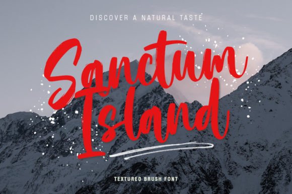 Sanctum Island: A Mysterious Script Font for Handmade Creators