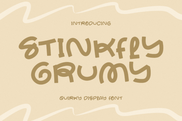 Stinkfly Grumy: A Quirky Typeface for Bold Web Design