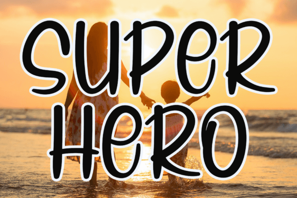 Super Hero: A Modern Script Typeface for Digital Brands