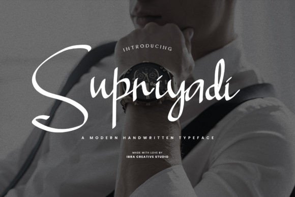 Supriyadi: The Handwritten Typeface That Elevates Small Business Branding