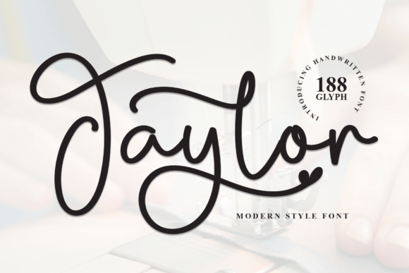 Taylor: The Handwritten Typeface That Elevates Campaign Visuals