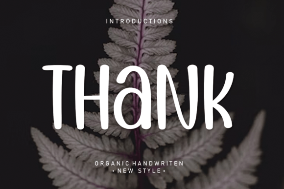 Thank: The Script Font That Elevates Editorial Design