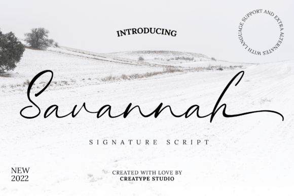 Why Savannah Signature is the Perfect Script Font for Modern Web Design